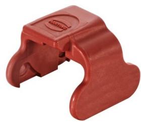 Locking bracket, size Han S, plastic, longitudinal bow locking, 09930009943