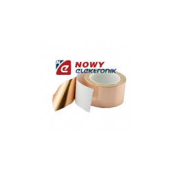 Taśma Miedziana EMI 20mm, 30m Gr.25um z klejem, m.in. do ekranowania o