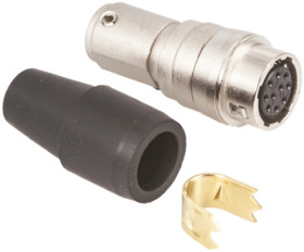 Złącze wielostykowe przemysłowe 10-pinowe Miniaturowe Montaż na kablu Gniazdo Hirose