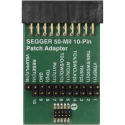 Segger 50-Mil 10-Pin Patch Adapter (8.06.28) - adapter ze złączem 10-pin 1,27mm