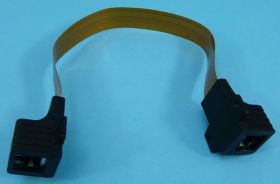 PRZEJ.RJ45-&gt;RJ45 NA KABLU PŁASKIM