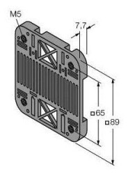 Turck 3077161 Uchwyt montażowy SMBDX80DIN 1 szt.