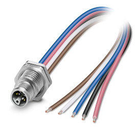 Złącze zasilające 16A Wtyczka 63 V 5P Phoenix Contact Montaż tylny IP67