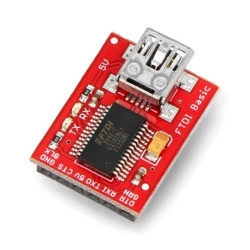 Konwerter USB-UART FTDI 5V miniUSB - SparkFun DEV-09716