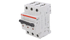 S203m-C32 Wyłącznik Nadprądowy, 400Vac, Prąd Znamionowy: 32A, 3-Biegunowy, Na...