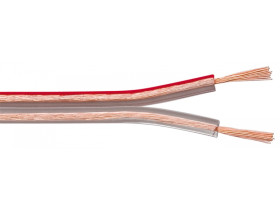 Lautsprecherkabel transparent CU
