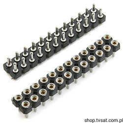 SBL-240-SP95-TG Socket 2 x 12 Pin THT ROBINSON