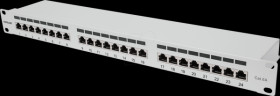 720854 19" Patch Panel 24 Port Cat.6A