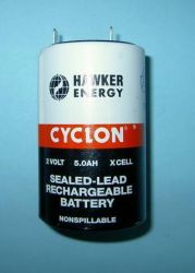 X CELL 2,0V/5,0Ah CYCLON HAWKER ENERGY