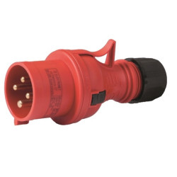 Wtyczka 16A 4P Typ B 400V IP44 ELEKTROMET 922081