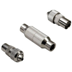BKL 0403541 Coax Plug set IEC Coax Connector &amp; socket 1 set