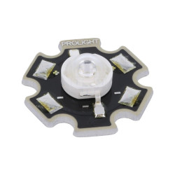 Dioda LED UV mocy 3W 700mA 3,1 - 4,35V 390-410nm