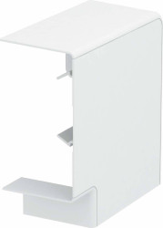 Kąt płaski OBO GK-FH70130LGR jasnoszary 70x130mm OBO Bettermann, 6274422, szary błyszczący, (S x G) 130 mm x 70 mm