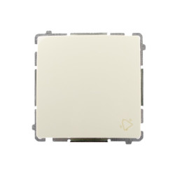 Przycisk dzwonek beżowy BMD1.01/12 Kontakt-Simon Basic