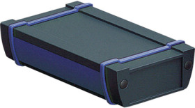 Aluminum enclosure, (L x W x H) 150 x 98.5 x 32.8 mm, graphite gray (RAL 7024), IP65, 94122150.MT2