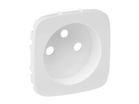 VALENA ALLURE Plakietka biała gniazda pojedynczego 755305 LEGRAND
