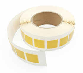 Taśma piankowa grubość 1mm szerokość 25mm RS PRO Biały długość 25mm