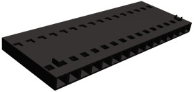 Złącze IDC 16-pinowe raster: 2.54mm Żeński Montaż na kablu TE Connectivity