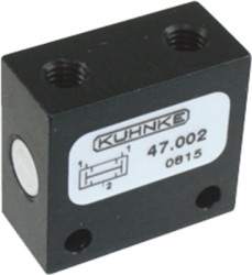 Two-pressure valve, 0-8 bar, 47.002