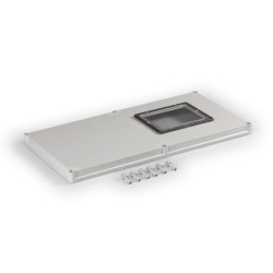 Pokrywa z oknem Cubo O 300x600x37mm okno inspekcyjne 113x153mm do licznika kWh OPCG36KWH