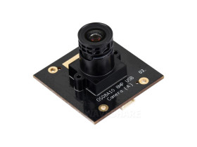 Waveshare OS08A10 8MP M12 USB Camera Module, OS08A10 Sensor Chip, USB2.0 Port, Better Sensitivity In Low-Light Condition, Easy T