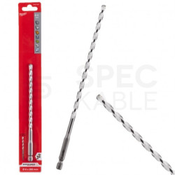 Wiertło uniwersalne 6x200mm z uchwytem 1/4" HEX i końcówką TCT MILWAUKEE