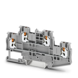 Złączka szynowa 2‑piętrowa 1,5mm2 szara XTTB 1,5 /50szt./