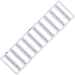 WAGO 793-5605 WMB Multiple Marking System Vertical 31 ... 40 10x, white