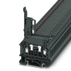 Złączka bezpiecznikowa 2-przewodowa 4mm2 ciemno szara z sygnalizacją przepal. TB 4-HESILED 60 (5X20) 3246447 /50szt./