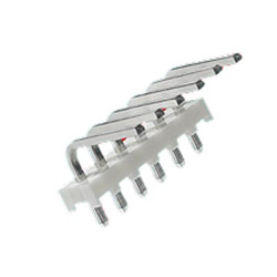 Wtyk PCB 6-pinowe raster: 3.96mm -rzędowe Molex Montaż na płytce drukowanej