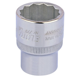 Elora 24442 7/8&quot; 1/2&quot; Square Drive Bi-hexagon Socket