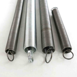 100x12x1.2 mm Steel Tension Spring with Loops