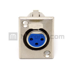 GNIAZDO XLR 3-PIN PANELOWE JLM N-I