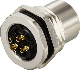 TRU COMPONENTS TC-12833208 Gniazdo montażowe czujnika/aktuatora, piny: 5, 1 szt.