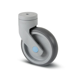 Koło samonastawne średnica kabla 125mm Tente 100kg wysokość całkowita 161mm