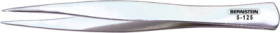 Precision tweezers, uninsulated, steel, 110 mm, 5-125