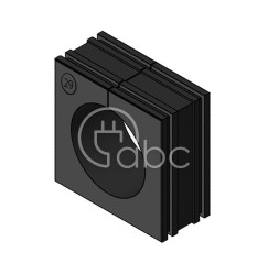 Moduł uszczelniający KT duży, KT 29, z otworem 1x29-30 mm, 41329