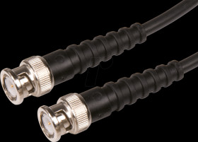 Video cable, preassembled BNC plug/plug 1 m