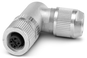 Złącze wielostykowe przemysłowe 3-pinowe M12 Montaż na kablu Gniazdo Phoenix Contact