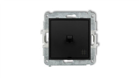 Mini Łącznik Krzyżowy W Stylu Amerykańskim Czarny Mat 12Mwpus-6