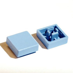 PRZYCISK 12X12 NIEBIESKI(N75)