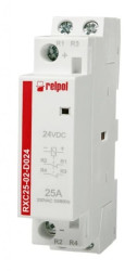 Stycznik instalacyjny 250 V AC 25 A 24 V DC 2617078 RXC25-02-D024