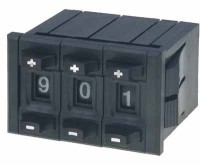 PCDM-100k-3P Potencjometr dekadowy (cyfrowy) dużej mocy 2W 3