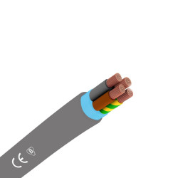 Przewód LiYCY 4x0,5 mm2 sterowniczy ekranowany 300/300V