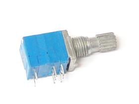 Potencjometr z wyłącznikiem samochodowy 2x50K-A RV094GS