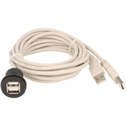 Schlegel RRJ_2USB_SW_150 USB Adapter 2x Socket to 2x Plug USB 2.0