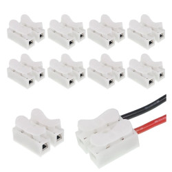 Szybkozłączka oświetleniowa CH2 - 10szt - Złącze zaciskowe na kabel 0.5-2.5mm2