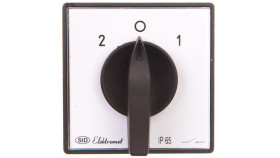 Łącznik Krzywkowy 2-0-1 3P 16A Z Płytką Ip65 Łuk 16-72 Sieć-Agregat 921672