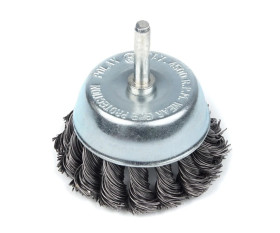 Szczotka czołowa do wiertarki, wiązki skręconego drutu 1/4 (54-170)