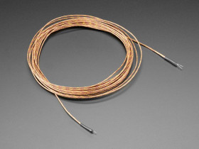 Adafruit Thermocouple Type-K Glass Braid Insulated - 5m